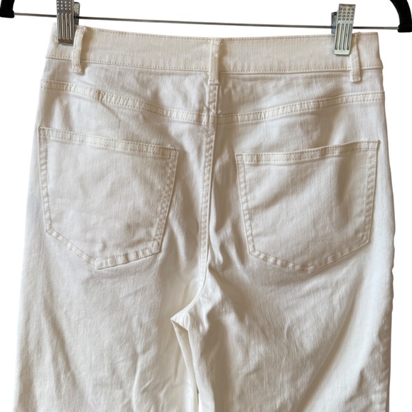 J MCLAUGHLIN WIDE LEG HI RISE JEANS NORMCORE MINIMALIST PREPPY CASUAL CLASSIC 2 - Picture 4 of 12